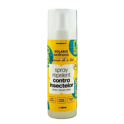Spray repelent contră insectelor, 120 ml, Solaris