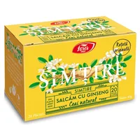 Ceai Salcâm cu Ginseng Simțire, 20 plicuri, Fares