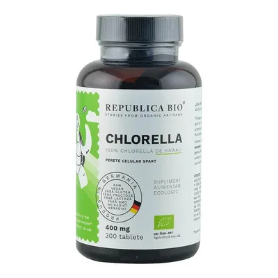 Chlorella eco, 300 tablete, Republica Bio