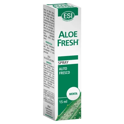 ESI Aloe Fresh spray de gură antibacterian, 15 ml