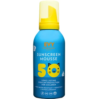 EVY TECHNOLOGY Sunscreen mousse copii SPF50+ x150ml