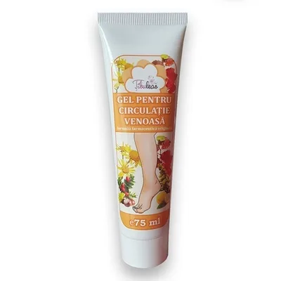 Gel pentru circulație venoasă, 75 ml, Tibuleac Plant