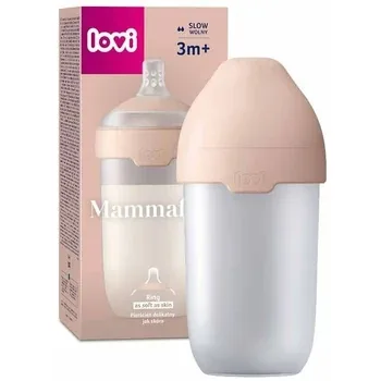 Lovi Biberon Mammafeel 150ml cu tetina dinamica 0+