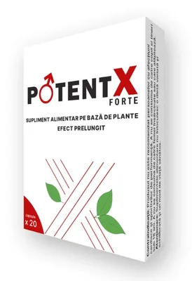 Potent X Forte, 20 capsule - Balsarayi