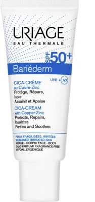 URIAGE Bariederm Cica Crema SPF50+, 40ml