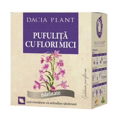 Ceai Pufulita cu flori mici, Dacia Plant | 50 g
