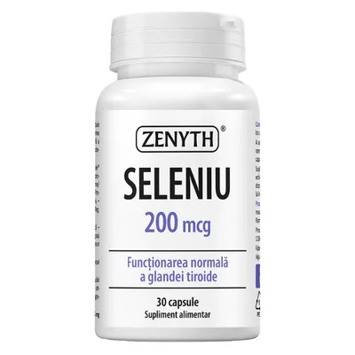 Pachet Seleniu 200 mcg, 60 + 30 capsule, Zenyth