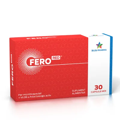 Fero Red, Bleu Pharma | 30 capsule moi