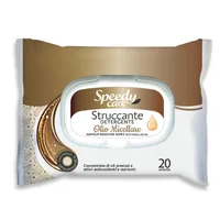 Servetele demachiante cu ulei micelar Speedy Care, O-PAC | 20 buc