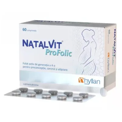 NatalVit ProFolic, Hyllan Pharma | 60 comprimate