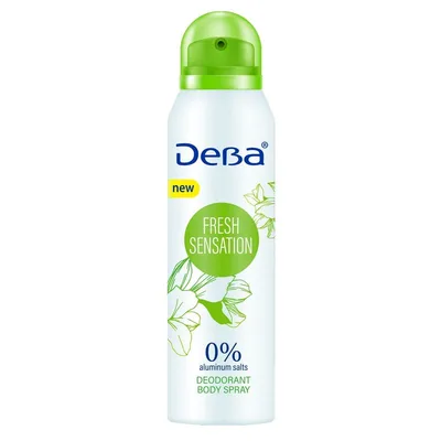 Deodorant femei DEBA Fresh Sensation, Rubella | 150 ml