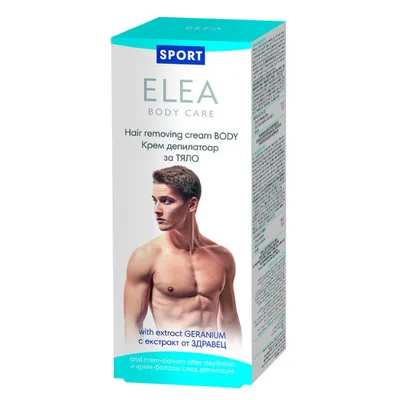 Crema depilatoare pentru barbati Elea | 120 ml