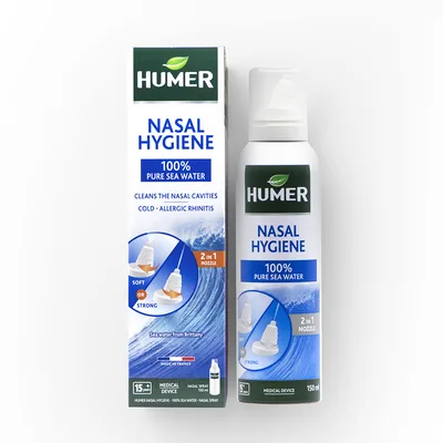 Spray nazal Humer cu 100% apa de mare nediluata | 150 ml
