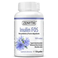 Inulin FOS pulbere, 120 g, Zenyth