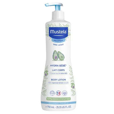 Lotiune Hidranta pentru corp Hydra Bebe cu Avocado Organic, Mustela | 750 ml