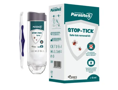 Set pentru extragerea capuselor Stop Tick Santaderm Parasites, Viva Pharm | 9 ml