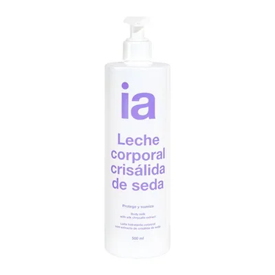 Lapte de corp cu extract de matase, Interapothek | 500 ml