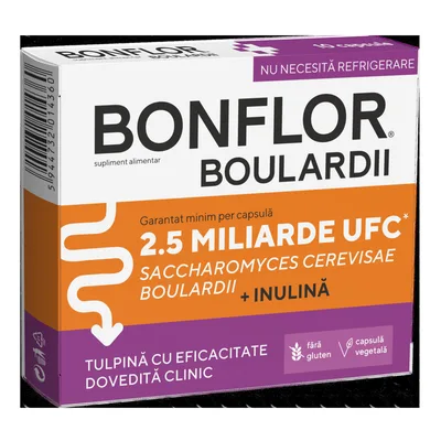 Bonflor Boulardii, 10 capsule, Fiterman