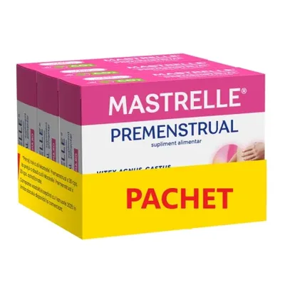 Mastrelle Premenstrual, pachet avantajos 3 la pret de 2, Fiterman Pharma | 30 compr