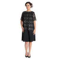 Rochie CT24082 negru/auriu, Cesy | marimea S