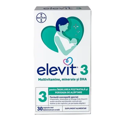 Elevit 2, 30 capsule moi, Bayer
