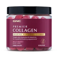 Premier Collagen Marine Peptides Gummy, GNC | 90 buc
