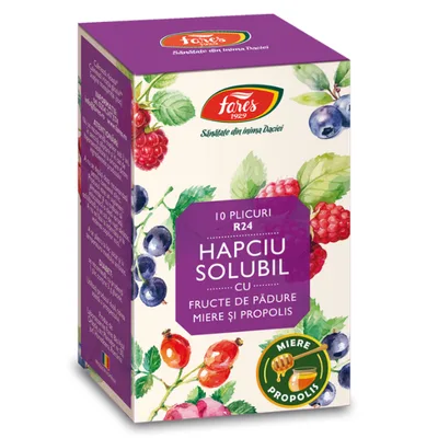 Ceai HAPCIU solubil cu fructe de padure, Fares | 10 plicuri