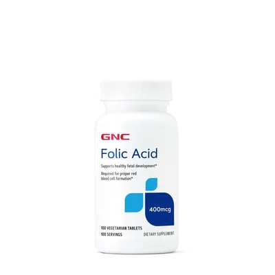 GNC Acid Folic 400 mcg – 100 Tablete
