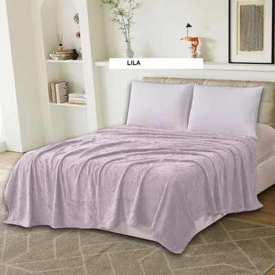 Patura UNI FLUTURI lila 200x230 cm, Ralex | 1 buc