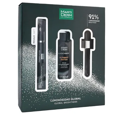 Trusa Black Diamond Ser facial Ultimate Antiox 30 ml + Contur ochi Sublime Expert Cadou 2025, Martiderm | 1 set
