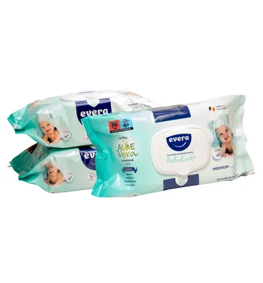 SERVETELE IGIENIZANTE EVERA 15BUC