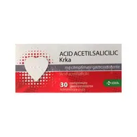 ACID ACETILSALICILIC KRKA 100 MG X 30