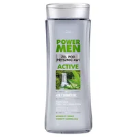 Sampon si gel de dus 4 in 1 Power Men Active, Joanna | 300 ml