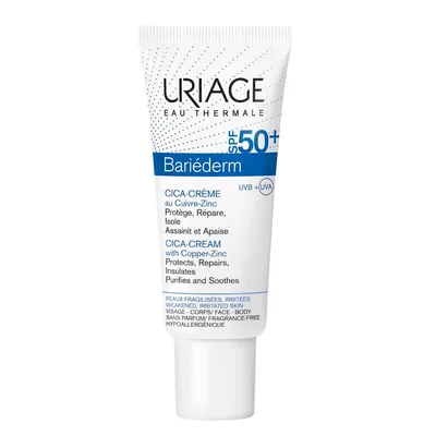Crema cu SPF 50 Bariederm Cica | 40 ml