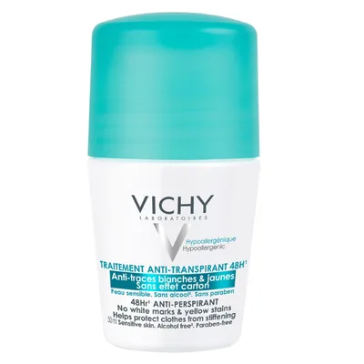 Deodorant roll-on antiperspirant 48 ore anti-urme, Vichy | 50 ml