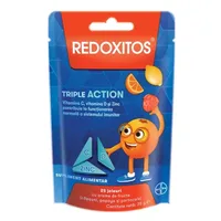Jeleuri cu vitamina C Redoxitos Triple Action, 60 jeleuri, Bayer