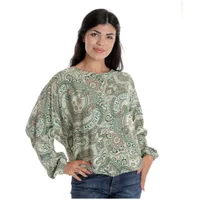 Bluza dama ERI23V248 crem/vernil paisley, Eranthe | marimea M