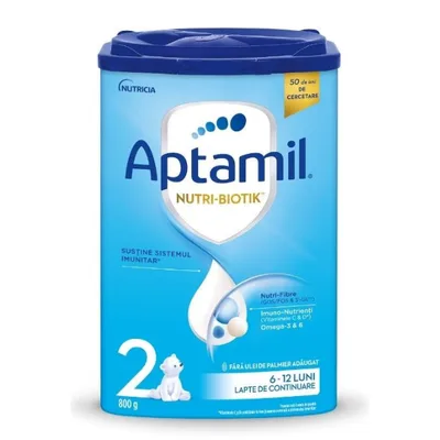Lapte Aptamil 1, Milupa | 800 grame