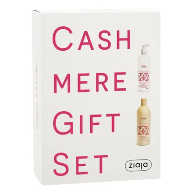 Set Cashmere: gel de dus cremos 500 ml + lotiune de corp 400 ml, Ziaja