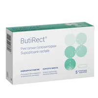Supozitoare rectale Butirect, 5 bucati, Naturpharma