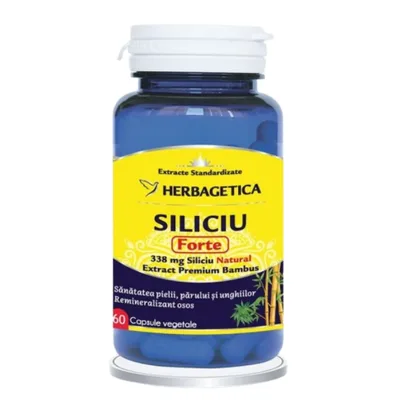 Siliciu Forte, 30 capsule, Herbagetica