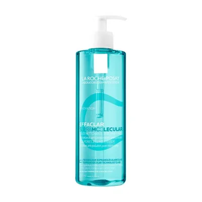 Gel de curățare pentru excesul de sebum Effaclar Supramolecular, 400 ml, La Roche-Posay