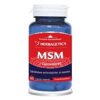 MSM + Curcumin95, 120 capsule, Herbagetica