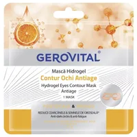 Masca contur ochi antiage Hidrogel, Gerovital, Farmec | 1 bucata