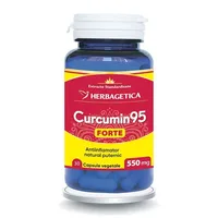 Curcumin 95 forte, Herbagetica | 30 capsule vegetale