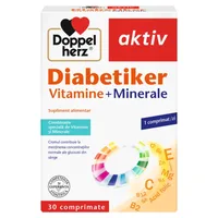 Vitamine si minerale Diabetiker, Doppelherz Aktiv | 30 comprimate