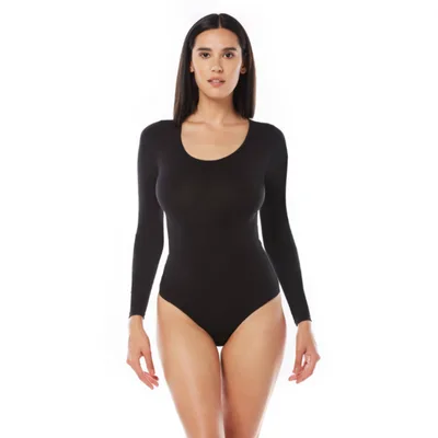 Body dama decoltat BD05 (BD07) NEGRU, Uniconf | marimea L