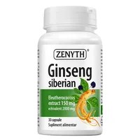 Ginseng siberian 150 mg, 30 capsule, Zenyth