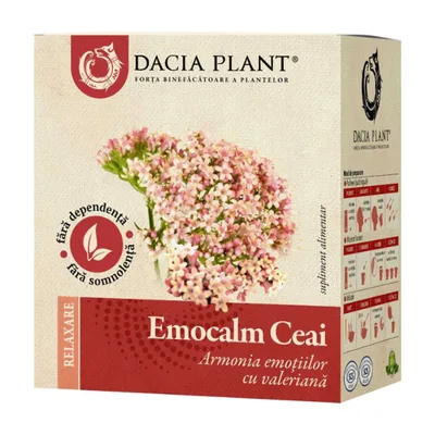 Ceai Emocalm, 50g, Dacia Plant