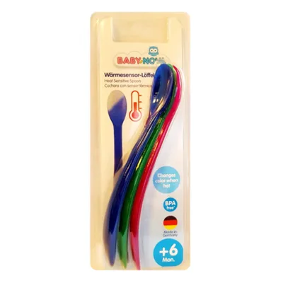 Set lingurite Termosensibile, +6 luni, Baby Nova | 1 set  x 3 buc.